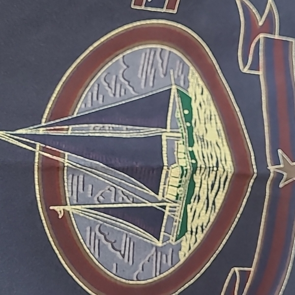 vintage 90s Naples Florida Vacation sailboat ocean beach size L - Picture 4 of 9